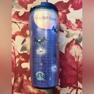 Starbucks Bat Crave Insulated Tumbler in Purple and Black